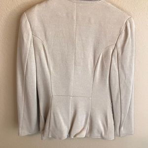 H&M gold shimmer blazer